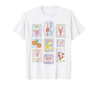 Trendy Apparel Postal Stamps of Regional Food and Drink Camiseta