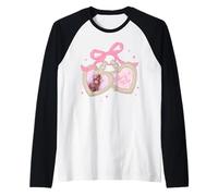 Trendy Apparel Punch The Monkey Hang In There Picture Locket Camiseta Manga Raglan