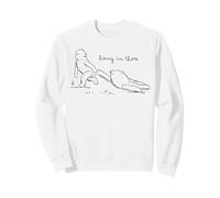 Trendy Apparel Punch The Monkey Hang In There Punch & Friend Sudadera