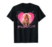Trendy Apparel Punch The Monkey Hang In There Punch Kanji Camiseta