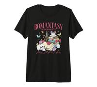 Trendy Apparel Romantasy Readers Society Lost In Love Books Camiseta Premium
