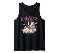 Trendy Apparel Romantasy Readers Society Lost In Love Books Camiseta sin Mangas