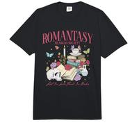 Trendy Apparel Romantasy Readers Society Lost In Love Books Comfort Colors Adult Heavyweight T-Shirt