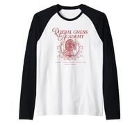 Trendy Apparel Royal Chees Acadamy Classes Tournaments Club Camiseta Manga Raglan