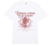 Trendy Apparel Royal Chees Acadamy Classes Tournaments Club Comfort Colors Adult Heavyweight T-Shirt