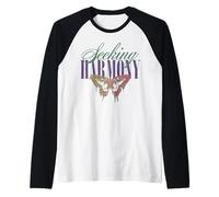 Trendy Apparel Seeking Harmony Butterfly Balanced Nature Camiseta Manga Raglan