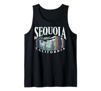 Trendy Apparel Sequoia California National Park Forest Trees Camiseta sin Mangas