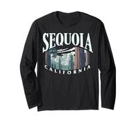 Trendy Apparel Sequoia California National Park Forest Trees Manga Larga