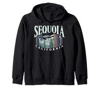 Trendy Apparel Sequoia California National Park Forest Trees Sudadera con Capucha