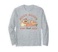 Trendy Apparel Silly Goose Cozy Book Club Autumn Seasonal Manga Larga