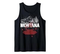 Trendy Apparel Ski Montana Lone Peak Madison Range Bridger Camiseta sin Mangas