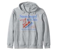 Trendy Apparel Snowboard Club The Mountains Are Calling 1982 Sudadera con Capucha