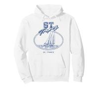 Trendy Apparel ST Tropez SO France Rope Frame Sail Boat Sudadera con Capucha