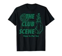 Trendy Apparel The Club Scene Time To Par tee Disco Ball Camiseta