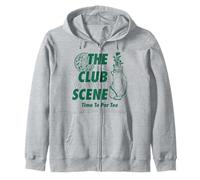 Trendy Apparel The Club Scene Time To Par tee Disco Ball Sudadera con Capucha