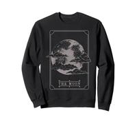 Trendy Apparel The Moon Celestial Body Tarot Astronomy Sudadera
