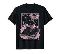 Trendy Apparel The Reader Tarot Card Fantasy Book and Dragon Camiseta