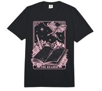 Trendy Apparel The Reader Tarot Card Fantasy Book and Dragon Comfort Colors Adult Heavyweight T-Shirt