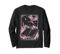 Trendy Apparel The Reader Tarot Card Fantasy Book and Dragon Manga Larga