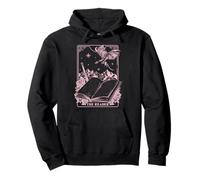 Trendy Apparel The Reader Tarot Card Fantasy Book and Dragon Sudadera con Capucha