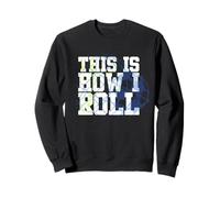 Trendy Apparel This Is How I Roll Soccer Inspirational Quote Sudadera