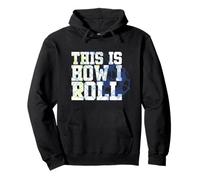 Trendy Apparel This Is How I Roll Soccer Inspirational Quote Sudadera con Capucha