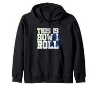 Trendy Apparel This Is How I Roll Soccer Inspirational Quote Sudadera con Capucha