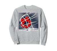 Trendy Apparel United States USA Flag Goal Scoring Poster Sudadera
