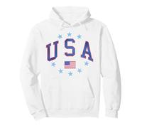 Trendy Apparel USA United States of America Flag and Stars Sudadera con Capucha