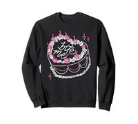 Trendy Apparel Valentine's Day Bite Me Cute Sassy Cake Gift Sudadera