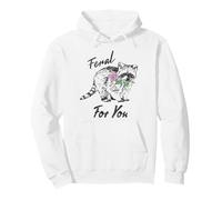 Trendy Apparel Valentine's Day Feral For You Rose & Raccoon Sudadera con Capucha