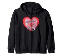 Trendy Apparel Valentine's Day Hate That For You Heart & Pin Sudadera con Capucha