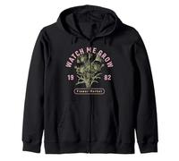 Trendy Apparel Watch Me Grow 1982 Flower Market Distressed Sudadera con Capucha