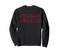 Trendy Apparel Women's History Month Empowered Strong Female Sudadera