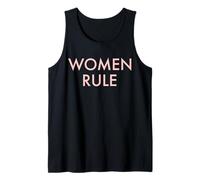 Trendy Apparel Women's History Month Empowered Women Rule Camiseta sin Mangas
