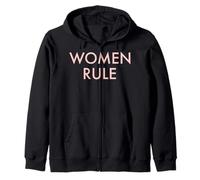 Trendy Apparel Women's History Month Empowered Women Rule Sudadera con Capucha