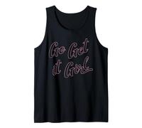 Trendy Apparel Women's History Month Go and Get It Girl Camiseta sin Mangas