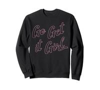 Trendy Apparel Women's History Month Go and Get It Girl Sudadera