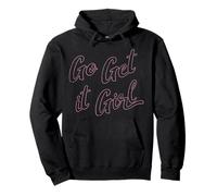 Trendy Apparel Women's History Month Go and Get It Girl Sudadera con Capucha
