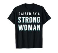 Trendy Apparel Women's History Month Raised by Strong Woman Camiseta