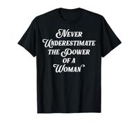 Trendy Apparel Women's History Month The Power of A Woman Camiseta
