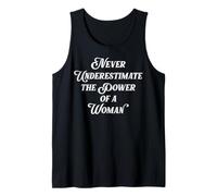 Trendy Apparel Women's History Month The Power of A Woman Camiseta sin Mangas