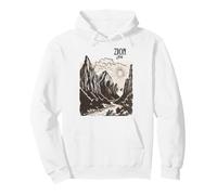 Trendy Apparel Zion Utah National Park Mountain Landscape Sudadera con Capucha