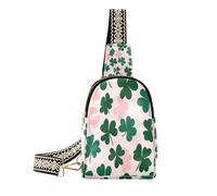 Trendy Clover Leaf Pink Green (palabra clave) (prop1) (longword) para (escenario)