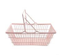 Trendy For Pink Mini cesta para organizar cosméticos y joyas en tu escritorio (grande)