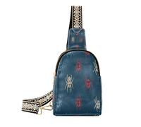 Trendy Funny Animal Spider Azul Oscuro (palabra clave) (prop1) (longword) para (escenario)