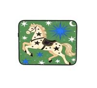 Trendy Horse Green - Funda para ordenador portátil (30,5 cm), color verde