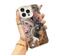 Trendy Monkey Phone Case Compatible for iPhone 17/16/15/14/13/12/11 Promax 2026 New Creative Monkey Pattern Phone Case Shockproof TPU Protective Cover (#5,for 16)