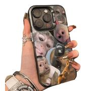 Trendy Monkey Phone Case Compatible for iPhone 17/16/15/14/13/12/11 Promax 2026 New Creative Monkey Pattern Phone Case Shockproof TPU Protective Cover (#6,for 16PRO)