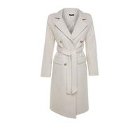 Trendyol Abrigo de entretiempo piedra M piedra